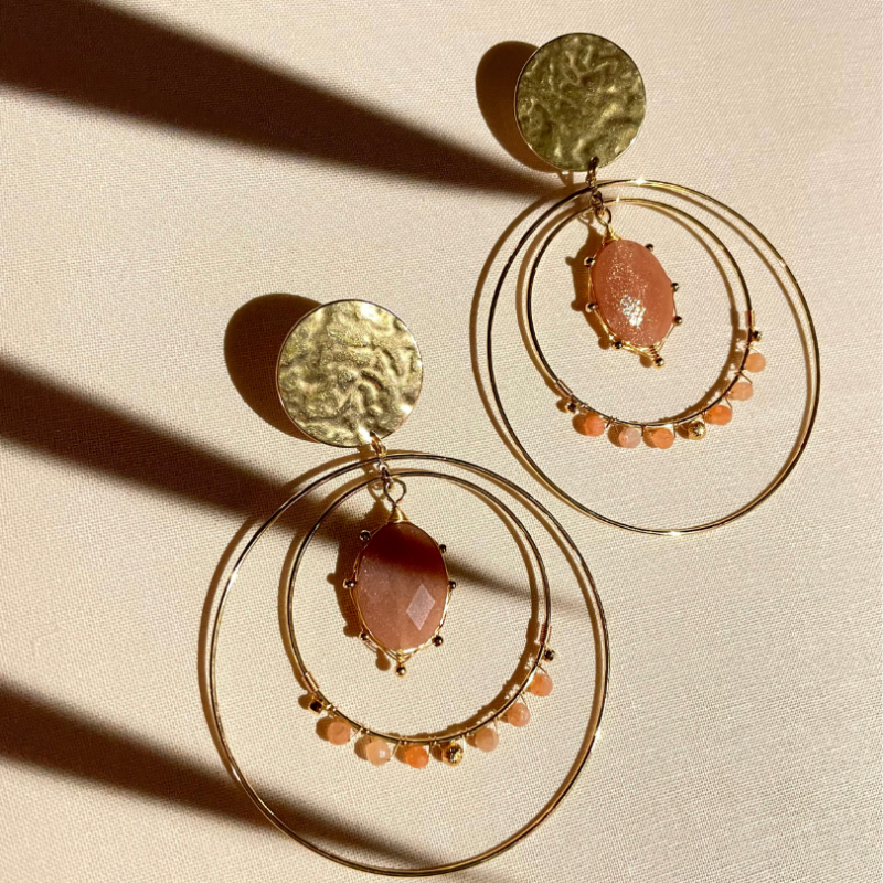 Boucles d'oreilles fantaisie  pendantes