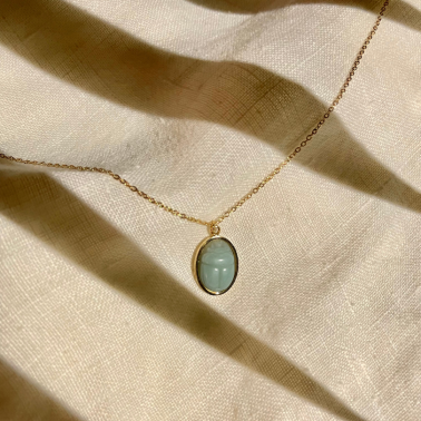 Pendentifs scarabée amazonite