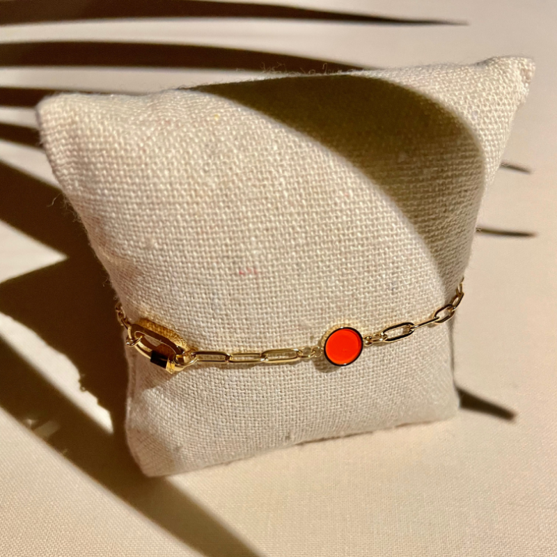 Bracelet maille dorée - Accessoir'in