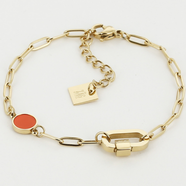 Bracelet maille dorée - Accessoir'in