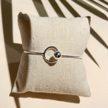 Bracelet Jonc Canyon argent 925