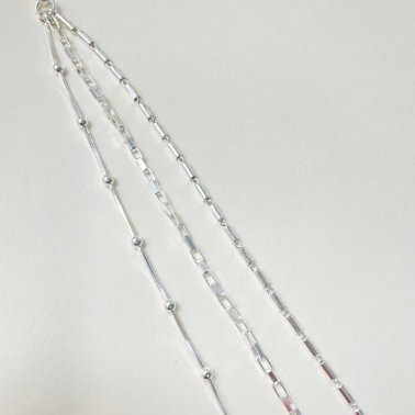 bracelet fantaisie en argent - Canyon