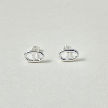 Boucles d'oreilles fantaisie en argent