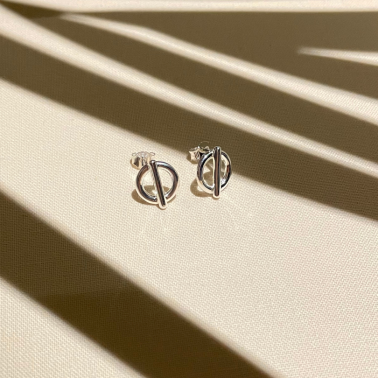 Boucles d'oreilles en argent et fabriquée en France