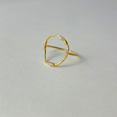 Bague fine or Louise Hendricks