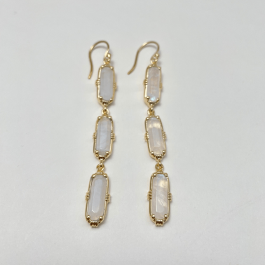 Boucles d'oreilles pendantes Au Fil de Lo