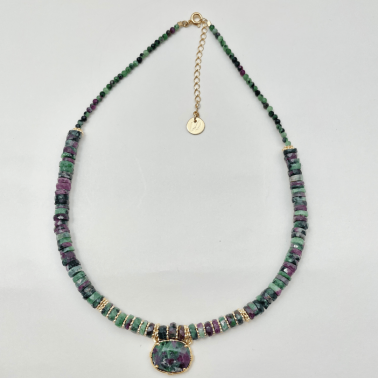Ras de cou Au fil de Lo en Pyrite et Rubizozite
