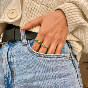 bague fantaisie au fil de lo