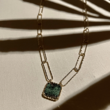Collier Kiara Rubis Zoïsite de Ana & Cha