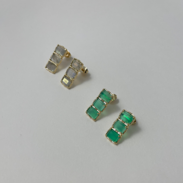 boucles d'oreilles pendantes  Au Fil de Lo