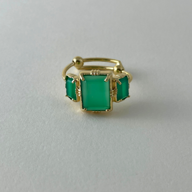 bague asymétrique au fil de lo