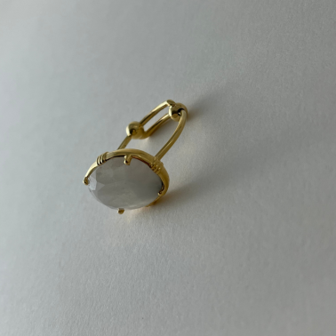 bague originale dorée au fil de lo