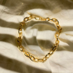 Collier maille en plaqué or