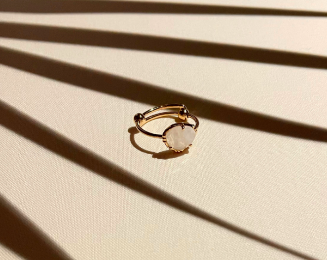 Bague ajustable au fil de lo